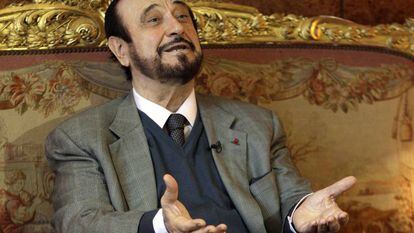 Rifaat al-Assad during an interview in Paris in 2011.