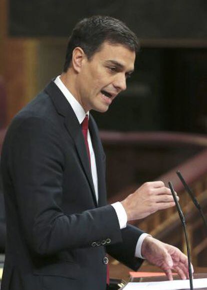 Socialist leader Pedro Sánchez told Rajoy that he had neither the ability nor the legitimacy to lead a national drive against corruption.