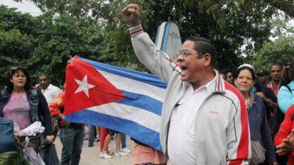 Activists arrested on Human Rights Day in Cuba.