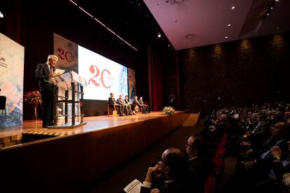 The celebration of the 20th anniversary of the Foundation at the National Museum of Anthropology, on May 8.