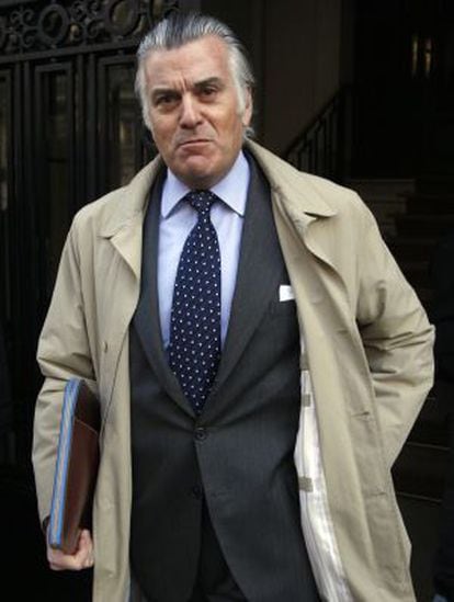 Ex-PP treasurer Luis Barcenas in a file photo.
