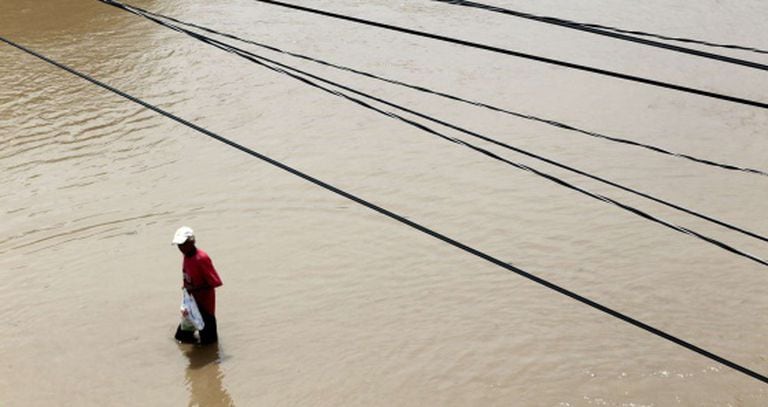 Flooding is still affecting parts of Acapulco.