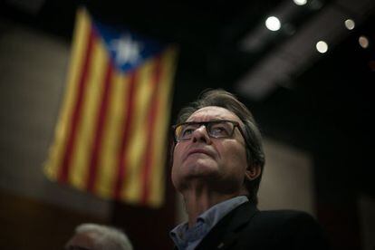 Acting Catalan premier Artur Mas.