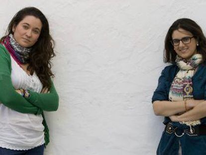 Carolina Villarreal and Mar&iacute;a Reyes are both studying for public exams. 