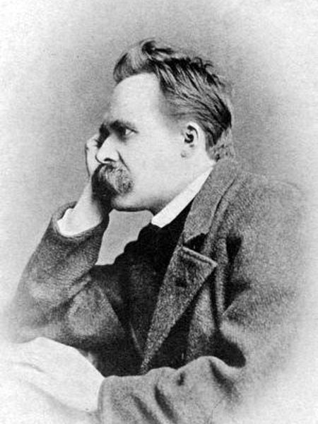 The philosopher Friedrich Nietzsche.
