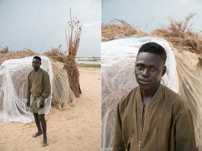 Tango, 18, usually moves for six months to the island of Nkpologwu with his entire family. Of the 3.8 million nomadic fishermen working on the banks of the Niger River, 1.3 million are of school age, according to data from Nigeria's University of Port Harcourt.