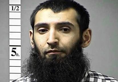 This booking photo provided by the St. Charles County Department of Corrections in St. Charles, Mo., shows Sayfullo Saipov.