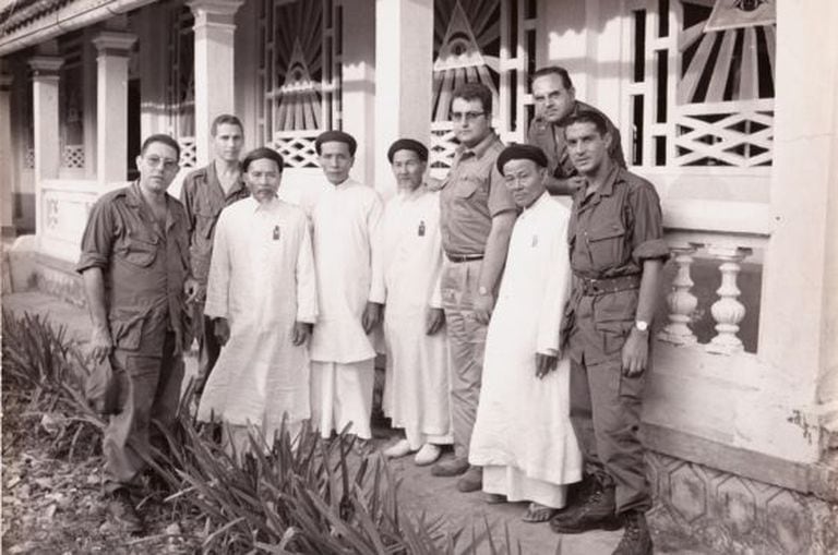A still image from the documentary 'Españoles en la guerra de Vietnam'.