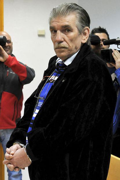 Montes Neiro in the Supreme Court in April of this year, when the highest judicial body reviewed his case.