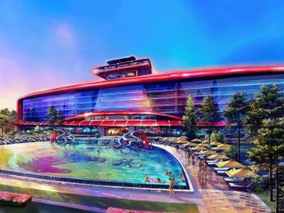 Catalan resort Port Aventura will be building a Ferrari-themed area.