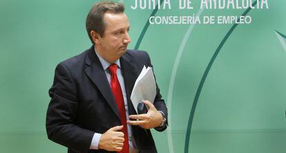 Former Andalusia labor commissioner Manuel Recio, in 2012.