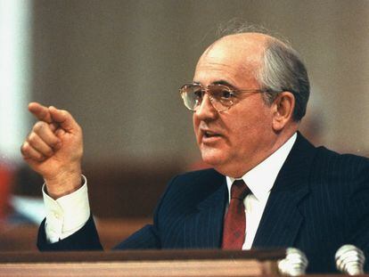 Gorbachev in 1989.