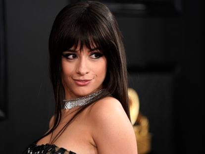 Camila Cabello at the Grammy Awards n Los Angeles, California, in January 2020.
