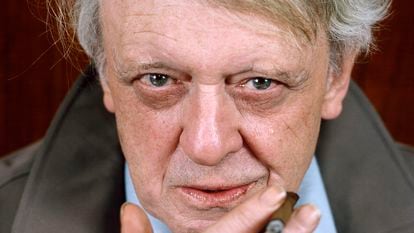 Anthony Burgess pictured in January 1987.