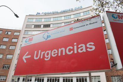 The Fundación Jiménez Díaz University Hospital in Madrid.