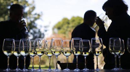 A wine tasting event.