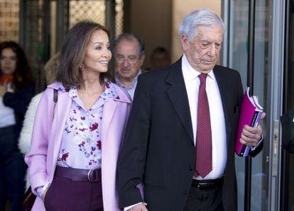 Isabel Preysler and Mario Vargas Llosa