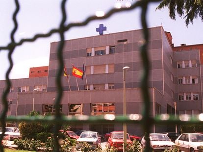 The former hospital of San Millán, in Logroño, in 1998.