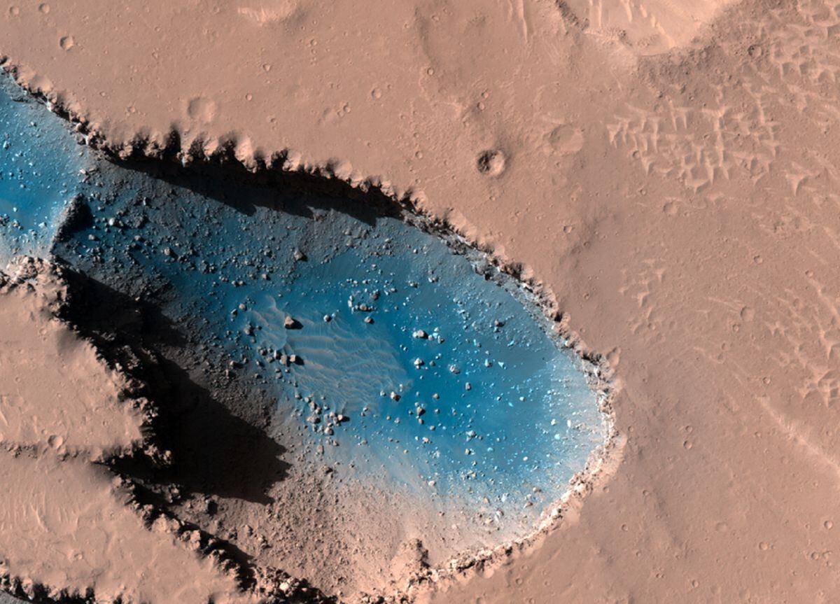 Новые данные указывают на возможность массивного извержения вулкана на Марсе |  Наука и технология
