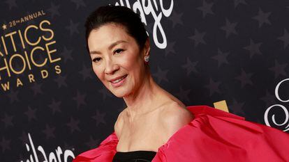 Michelle Yeoh at the Critics Choice Awards.