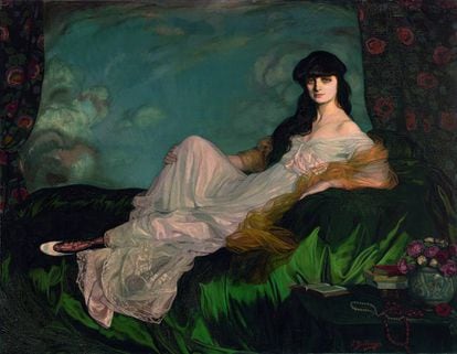 Portrait of the Countess Mathieu de Noailles by Ignacio Zuloaga.