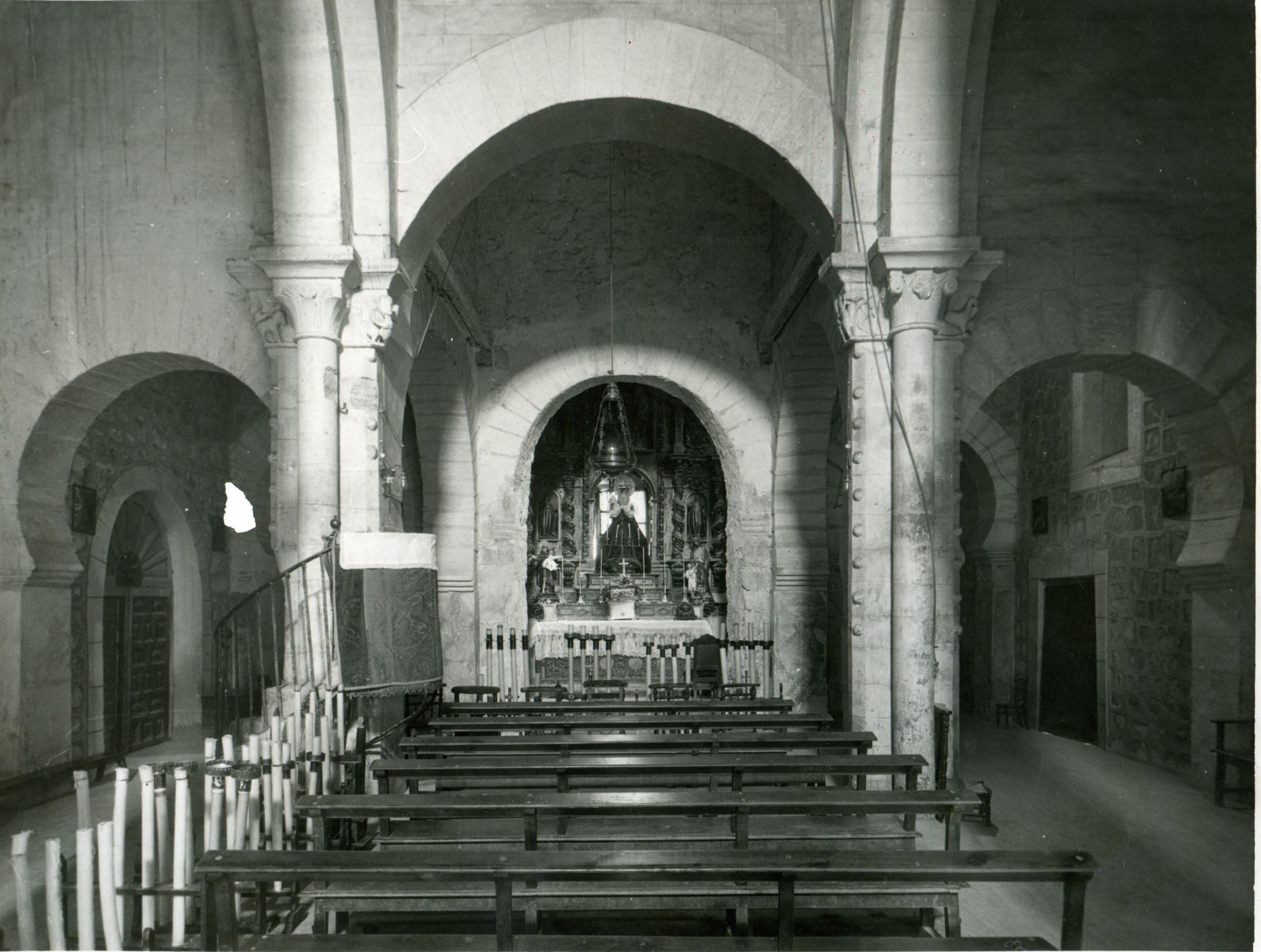 The Church of St. Mary, pictured in the 1950s. 