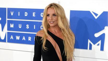 Britney Spears at an awards ceremony in 2016.