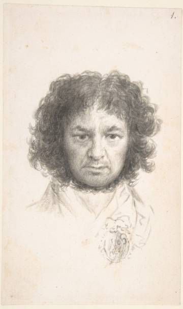 A self-portrait by Francisco Goya.