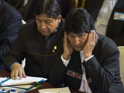 Bolivian President Evo Morales, who was at the center of a diplomatic incident earlier this month.