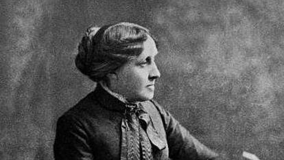 An undated image of Louisa May Alcott, the author of the novel 'Little Women.'