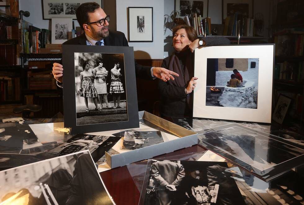 The collectors: Adolfo Autric and Charo Tamayo at home in Madrid. 