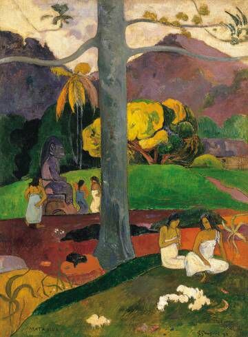 Gauguin's 'Mata Mua' is one of the highlights of Cervera's collection.