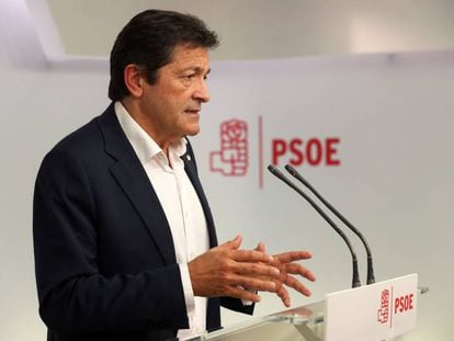 Javier Fernandez, chair of the PSOE interim management team.