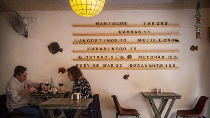 Seville tapas bar La Azotea.