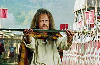 Christopher Lambert plays Vercingetorix in the 2001 French film ‘Druids.’
