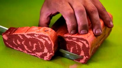 A "steak" by Redifine Meat.