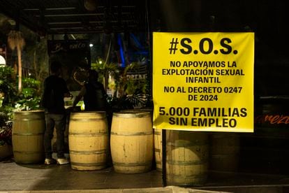 Local bars and businesses have joined a protest of the sex work ban by Medellín's mayor..