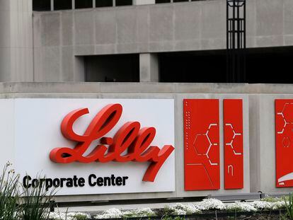 The Eli Lilly & Co. corporate headquarters in Indianapolis.