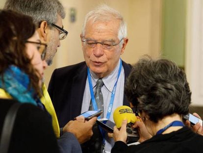 Spanish Foreign Affairs Minister Josep Borrell.