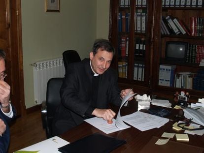 Lucio Vallejo pictured in 2011 before his Vatican posting. 