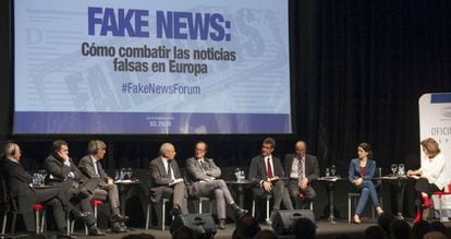 LENA debate on fake news in Madrid.