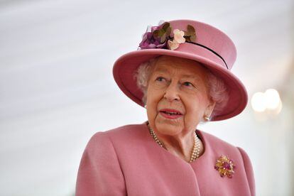The late Queen Elizabeth II.