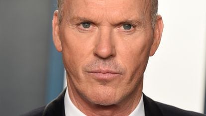 Michael Keaton at Vanity Fair’s 2020 Oscars after-party.
