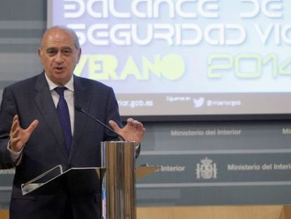 Interior Minister Jorge Fernández Díaz.