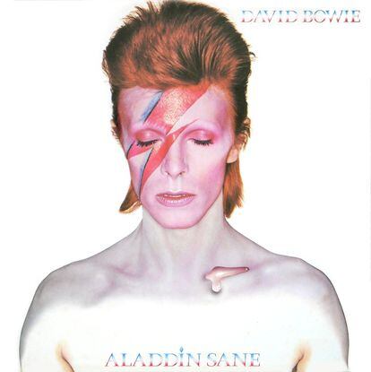 Cover of 'Aladdin Sane', by David Bowie.