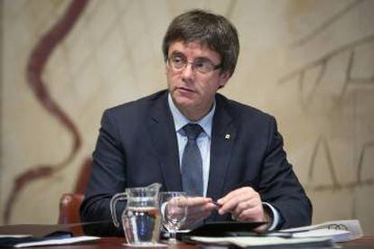 Catalan premier Carles Puigdemont has been asked to speak about his plans in Congress.