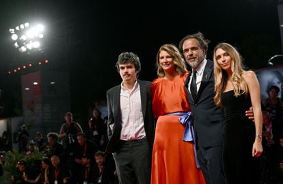 The actor Daniel Giménez Cacho in an exclusive image from the film 'Bardo' by Mexican director Alejandro G. Iñárritu.