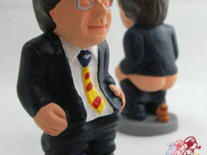 The Catalan premier's figure.