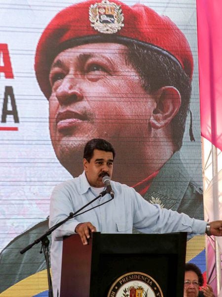 Nicolás Maduro, president of Venezuela.