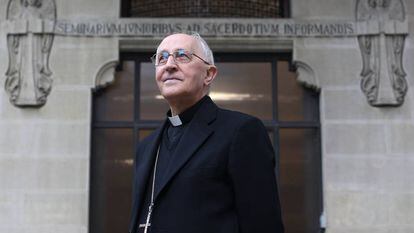 Cardinal Fernando Filoni, shot in September 2019 in Madrid.